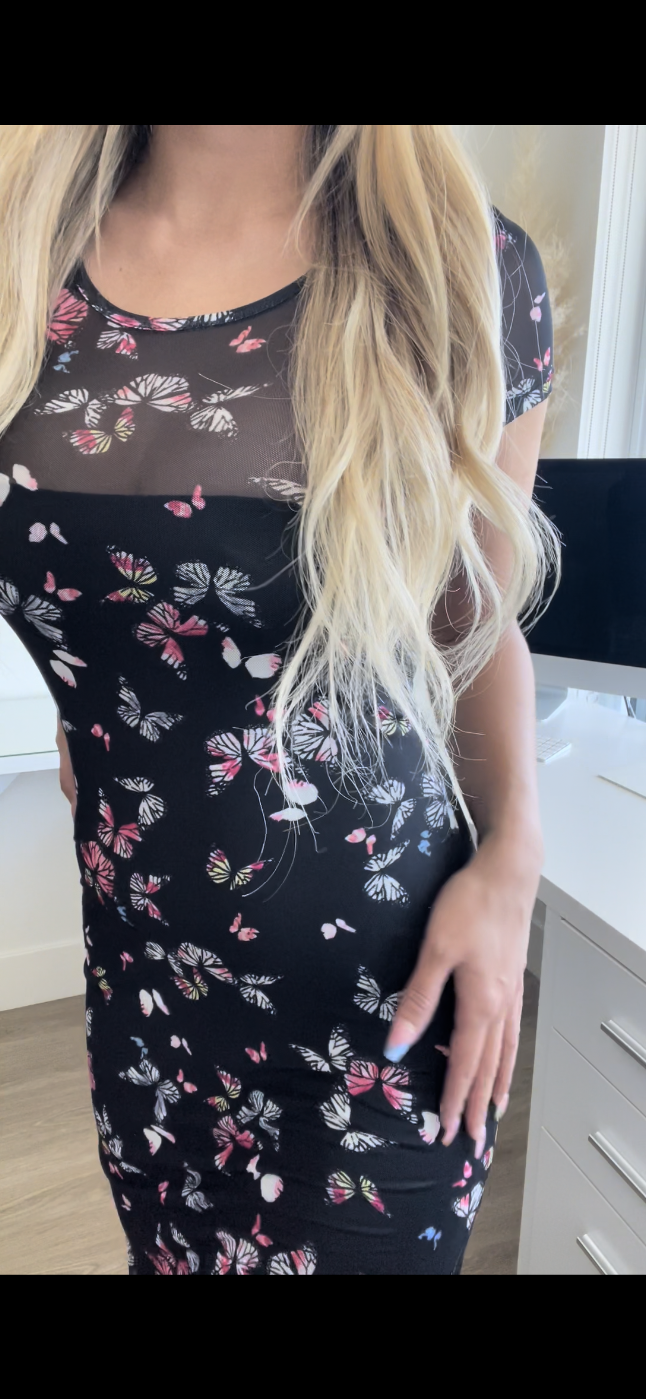 Give Me Butterflies Top Dress