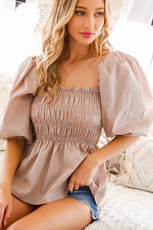 Victoria Peplum Top